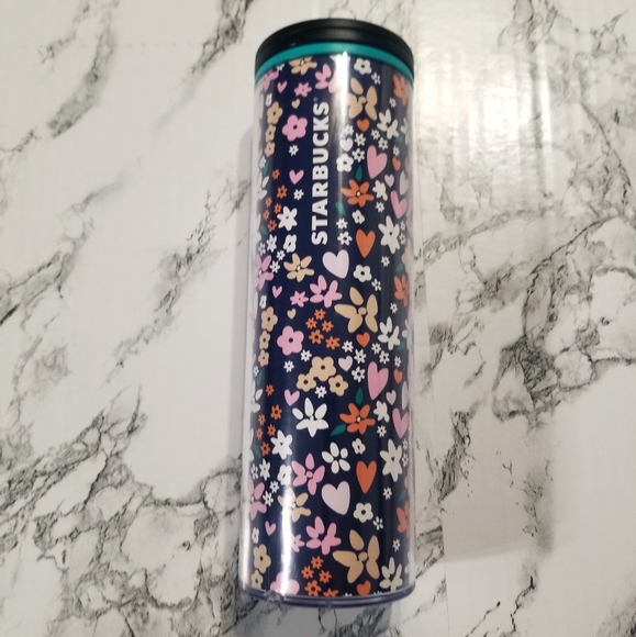 💘 Starbucks Floral Hearts Cup